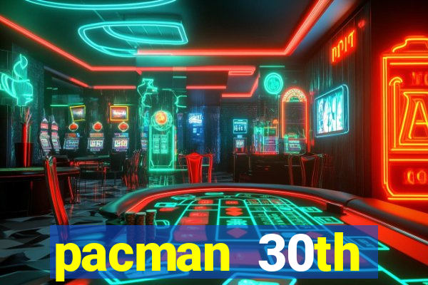 pacman 30th anniversary sonic